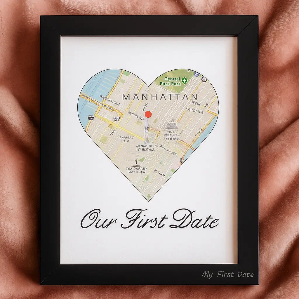 FIRST DATE MAP FRAME