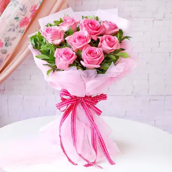 PINK ROSE BOUQUET