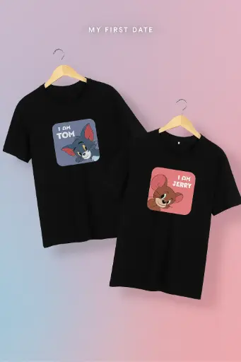TOM & JERRY COUPLE TSHIRTS (Pack of 2)